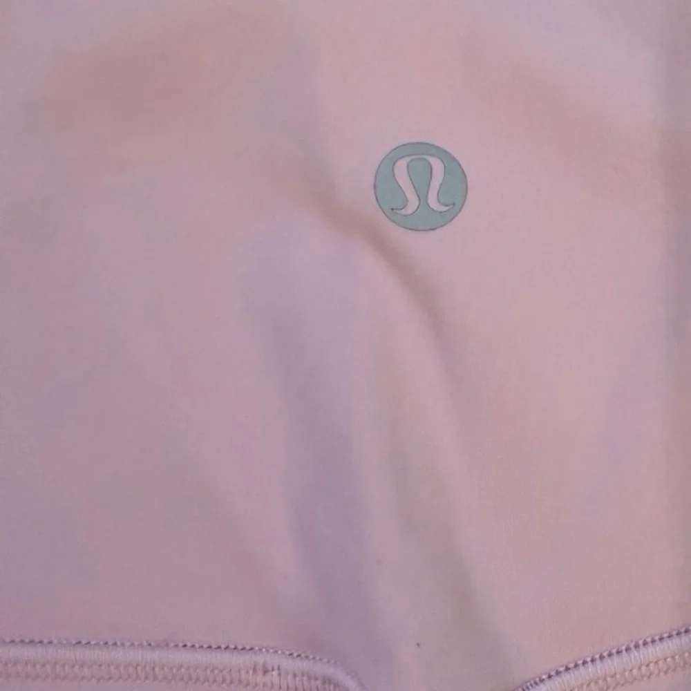 Lululemon Align Double-Lined 25” High-Waisted Pink Peony Leggings Size 4 - Picture 5 of 7